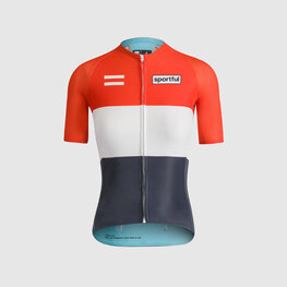 SPORTFUL dres kratkih rukava - SUPERNOVA HERITAGE W - plava/bijela/crvena