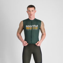 SPORTFUL dres kratkih rukava - SUPERGIARA 2 - zelena/zlatna