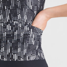 SPORTFUL kombinezon - G-SUIT - crna/bijela