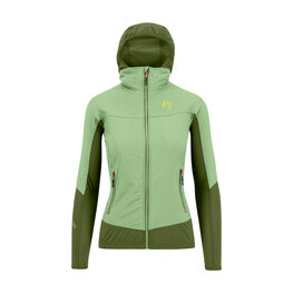 KARPOS jakna otporna na vjetar - LAVAREDO W - zelena/svjetlozelena