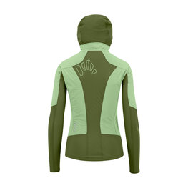 KARPOS jakna otporna na vjetar - LAVAREDO W - zelena/svjetlozelena