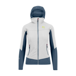 KARPOS jakna otporna na vjetar - LAVAREDO W - bijela/plava