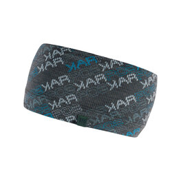 KARPOS traka za glavu - COPPOLO MERINO - crna/bijela/plava