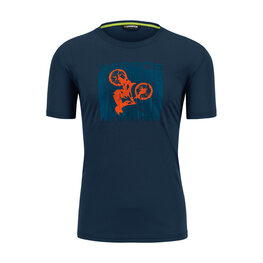 KARPOS majica kratkih rukava - VAL FEDERIA - plava