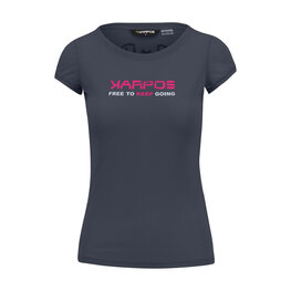 KARPOS majica kratkih rukava - VAL FEDERIA - siva