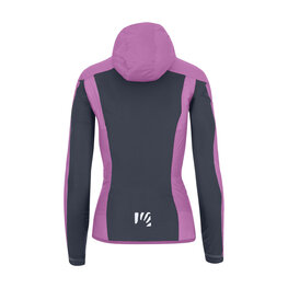 KARPOS vodootporna jakna - LAVAREDO RAIN EVO W - ljubičasta/siva