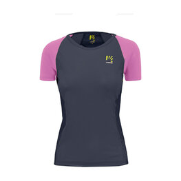 KARPOS majica kratkih rukava - LAVAREDO EVO W - crna/ružičasta