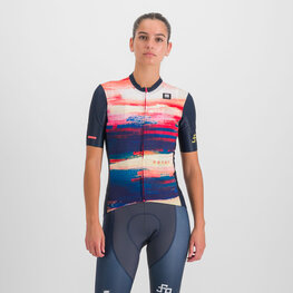 SPORTFUL dres kratkih rukava - PETER SAGAN JERSEY - plava/bež