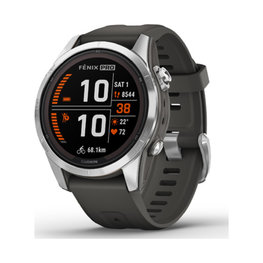 GARMIN pametni sat - FENIX 7S PRO SOLAR - antracitna/srebrna