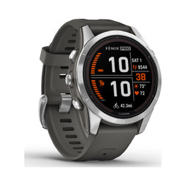GARMIN pametni sat - FENIX 7S PRO SOLAR - antracitna/srebrna