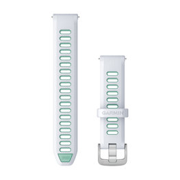 GARMIN remen - QUICK RELEASE 18 MM - bijela/svjetlozelena