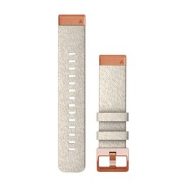 GARMIN remen - QUICKFIT 20 - bjelokosna