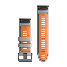 GARMIN remen - QUICKFIT 26 - siva/narančasta