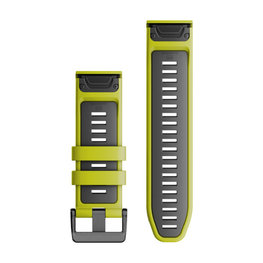 GARMIN remen - QUICKFIT 26 - žuta/siva