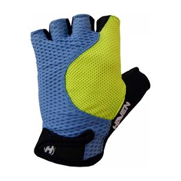 HAVEN rukavice s kratkim prstima - KIOWA SHORT - crna/zelena