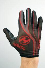 HAVEN rukavice s dugim prstima - SOLAR LONG - crvena