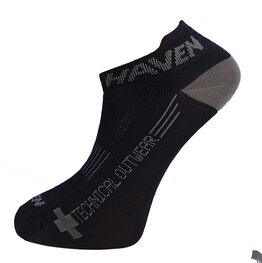 HAVEN čarape do gležnja - SNAKE SILVER NEO 2PAK - crna/siva