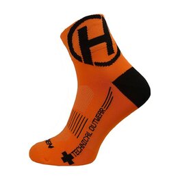 HAVEN čarape klasične - LITE SILVER NEO 2PAK - narančasta/crna