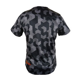 HAVEN dres kratkih rukava - CUBES NEO SHORT - crna/crvena