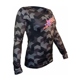 HAVEN dres dugih rukava ljetni - PEARL NEO LONG - crna/ružičasta