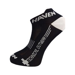 HAVEN čarape do gležnja - SNAKE SILVER NEO 2PAK - crna/bijela