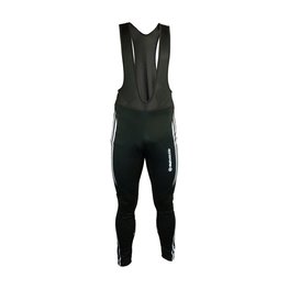 HAVEN duge hlače s tregerima - ISOLEERA - crna/bijela