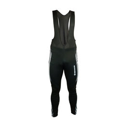 HAVEN duge hlače s tregerima - ISOLEERA - crna/bijela