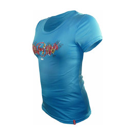 HAVEN dres kratkih rukava - AMAZON II SHORT - plava/ružičasta