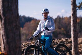 HAVEN kaciga - TOLTEC LUMIERE - bijela/plava