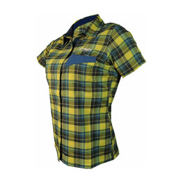 HAVEN košulja - AGNESS SLIMFIT - plava/žuta