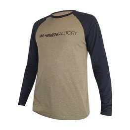 HAVEN dres dugih rukava ljetni - FACTORY TRAIL - crna/smeđa