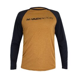 HAVEN dres dugih rukava ljetni - FACTORY TRAIL - crna/smeđa