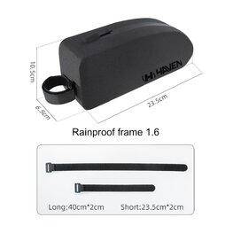 HAVEN torba - RAINPROOF FRAME 1.6 - crna