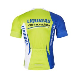 BONAVELO dres kratkih rukava - LIQUIGAS CANNONDALE - plava/zelena/bijela