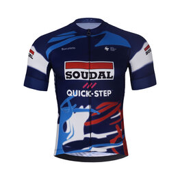 BONAVELO dres kratkih rukava - SOUDAL-QUICKSTEP 2025 - plava/bijela