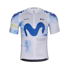 BONAVELO dres kratkih rukava - MOVISTAR 2026 - bijela/plava
