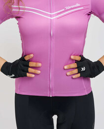 RIVANELLE rukavice s kratkim prstima - ELEGANCE TOUCH - crna