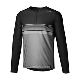 IXS dres dugih rukava ljetni - FLOW LITE 1.0 - crna/siva