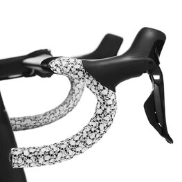 SUPACAZ traka za upravljač - SUPER STICKY KUSH  - bijela/crna