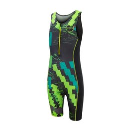 ZONE3 kombinezon - ADVENTURE TRISUIT - crna