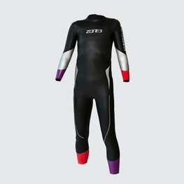 ZONE3 kombinezon - ADVENTURE WETSUIT  - crna