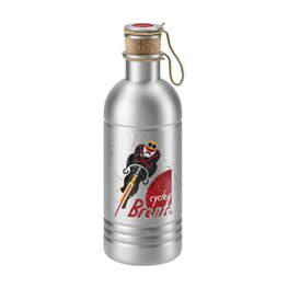 ELITE boca za vodu - VINTAGE ALU 600 - srebrna