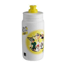 ELITE boca za vodu - FLY TOUR DE FRANCE FAMMES 550 - bijela/žuta
