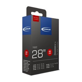 SCHWALBE zračnica - SV20 700x18/25C FV 40mm - crna