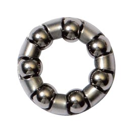 LONGUS vijenac - WREATH 1/4"x7 - srebrna