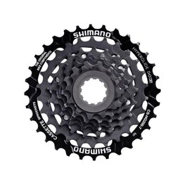 SHIMANO kaseta - CASSETTE HG200 7 12-32 - crna