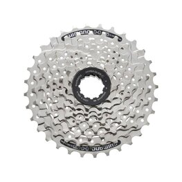 SHIMANO kaseta - CASSETTE HG41 8 11-30 - srebrna