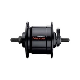 SHIMANO prednja glavčina s dinamom - DHC3000 36 - crna