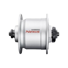 SHIMANO prednja glavčina s dinamom - DHC3000 32 - srebrna