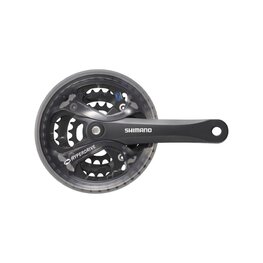 SHIMANO ručice s pretvaračem - ACERA 175mm 48/38/28 - crna